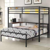Fisher Over Workstation Loft Bed Set Gunmetal