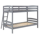 Rhea Wood Over Bunk Bed Grey