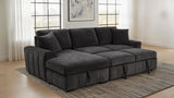 Pastrana Upholstered Sleeper Sectional Sofa RAF Chaise