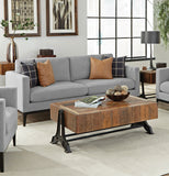 Apperson Upholstered Track Arm Sofa Light Grey
