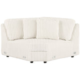 Emberson Upholstered Sectional Ivory