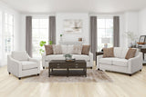 Christine Upholstered Sloped Arm Sofa Set Beige