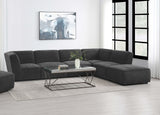 Sunny Upholstered Modular Sectional Sofa Charcoal