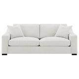 Ashlyn Fabric Upholstered Track Arm Sofa Sand