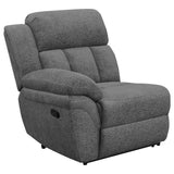 Bahrain Upholstered Home Theater Seating Charcoal