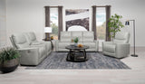 Greenfield Power Reclining Sofa Set Dove Grey