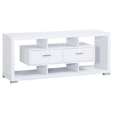 Darien 2-drawer Engineered Wood 59-inch TV Stand White
