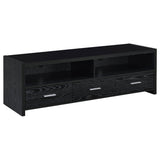 Alton 3-drawer Engineered Wood 62-inch TV Stand Black Oak