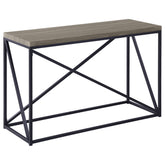 Birdie Rectangular Entryway Console Table Sonoma Grey