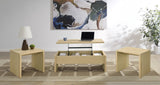 Canoga Lift Top Cocktail Coffee Table Set Light Oak