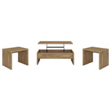 Canoga Lift Top Cocktail Coffee Table Set Mango