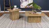 Devar Square Coffee and End Table Set Mango
