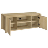 Laurelton 3-piece Entertainment Center TV Stand Light Oak