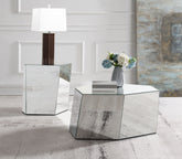 Capella Mirrored Coffee and End Table Set