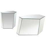 Capella Mirrored Coffee and End Table Set