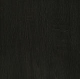 Dacre Round Engineered Wood Top Side End Table Dark Charcoal