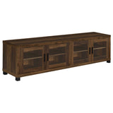 Sachin 79-inch TV Entertainment Center Antique Pine