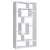 Corey 71-inch 8-shelf Bookshelf Cappuccino