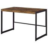 Estrella 47-inch Engineered Wood Writing Desk Rustic Nutmeg