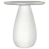 Perth 17-inch Side Table with Cloud-Shaped Top Off White