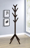 Margaret Solid Wood Coat Rack Clothing Hanger Black