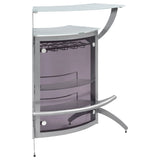 Dallas  Curved Freestanding Home Bar Cabinet