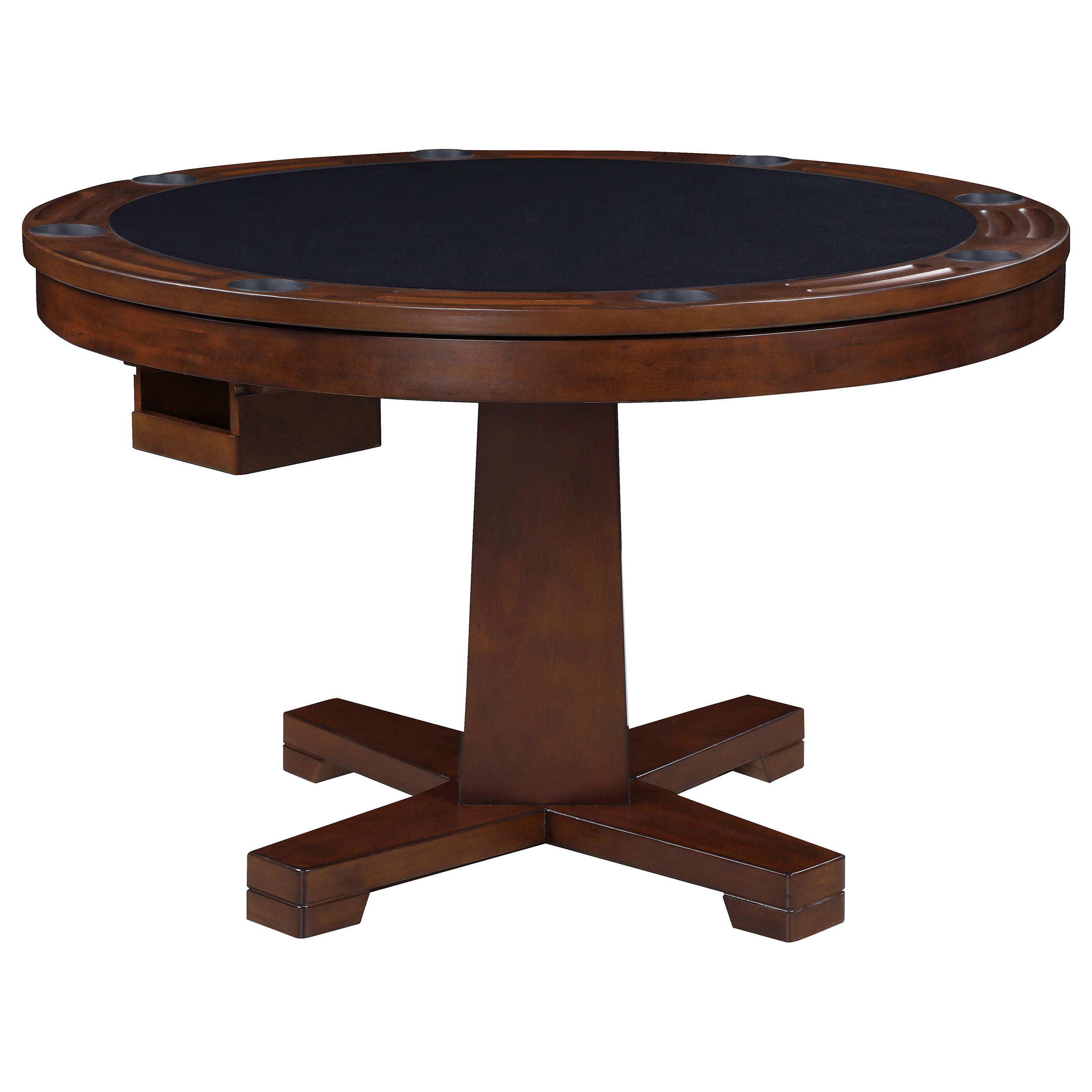 Marietta  3-in-1 Dining and Game Table Set Tobacco