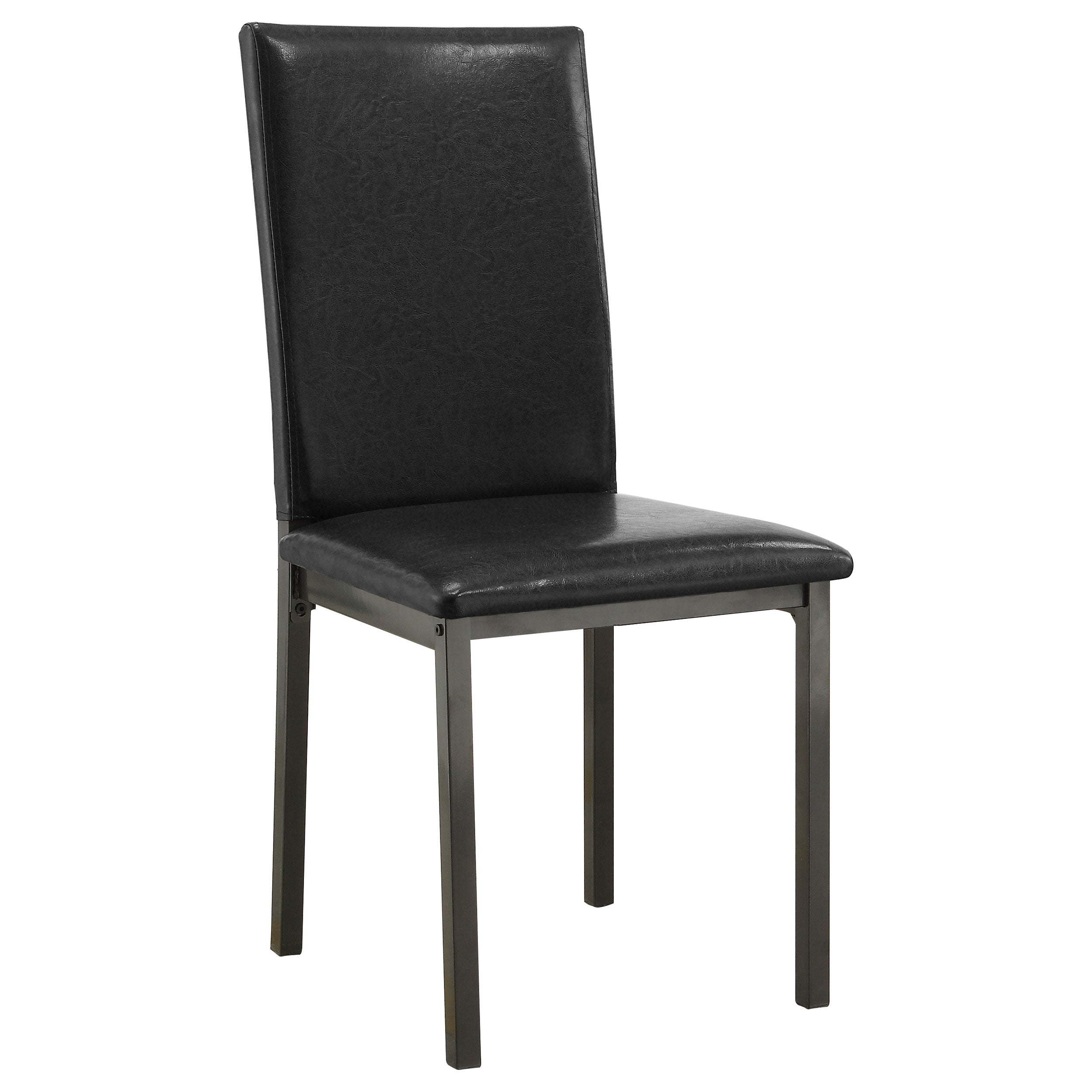 Garza  Rectangular Dining Table Set Black
