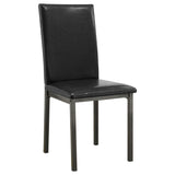 Garza  Rectangular Dining Table Set Black