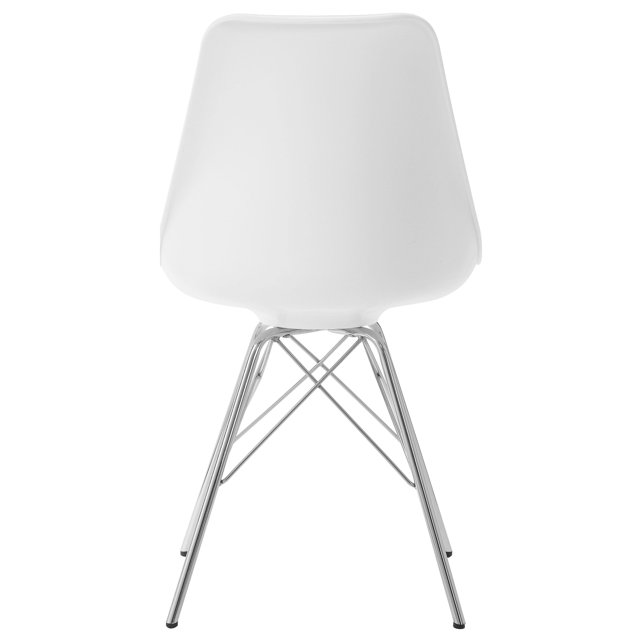 Juniper Polypropylene Dining Side Chair Black (Set of 2)