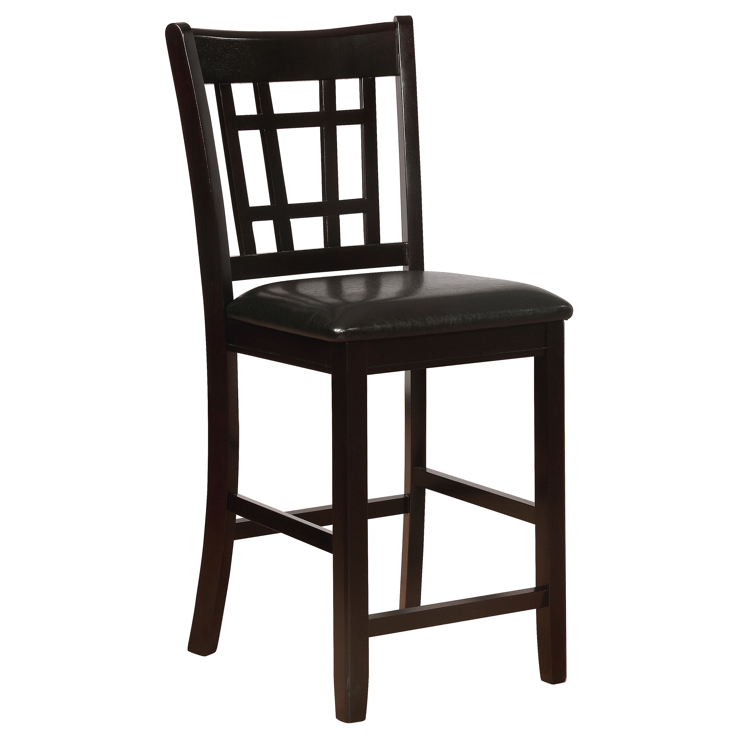 Lavon  Oval Counter Height Dining Set Espresso
