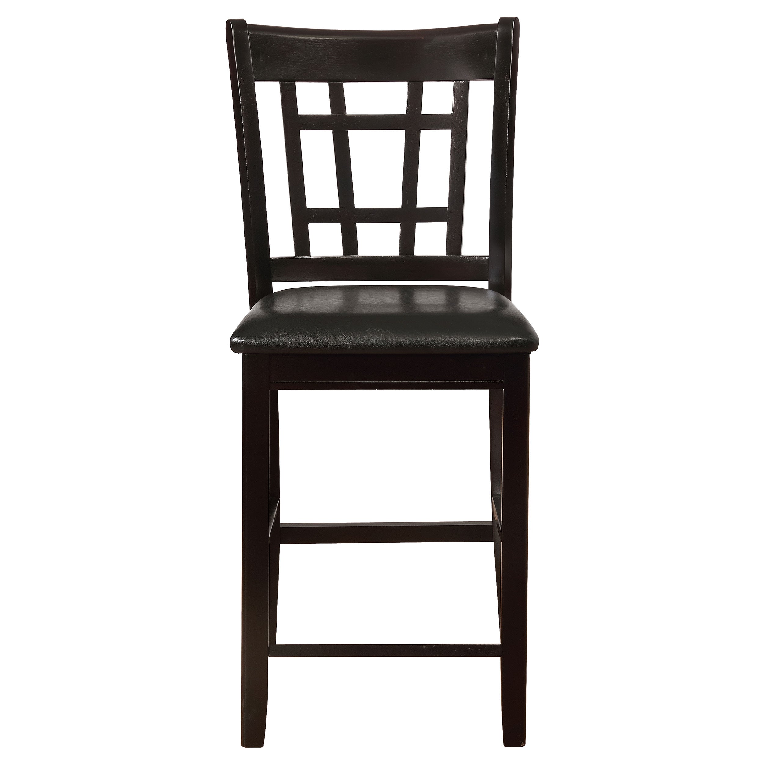 Lavon  Oval Counter Height Dining Set Espresso