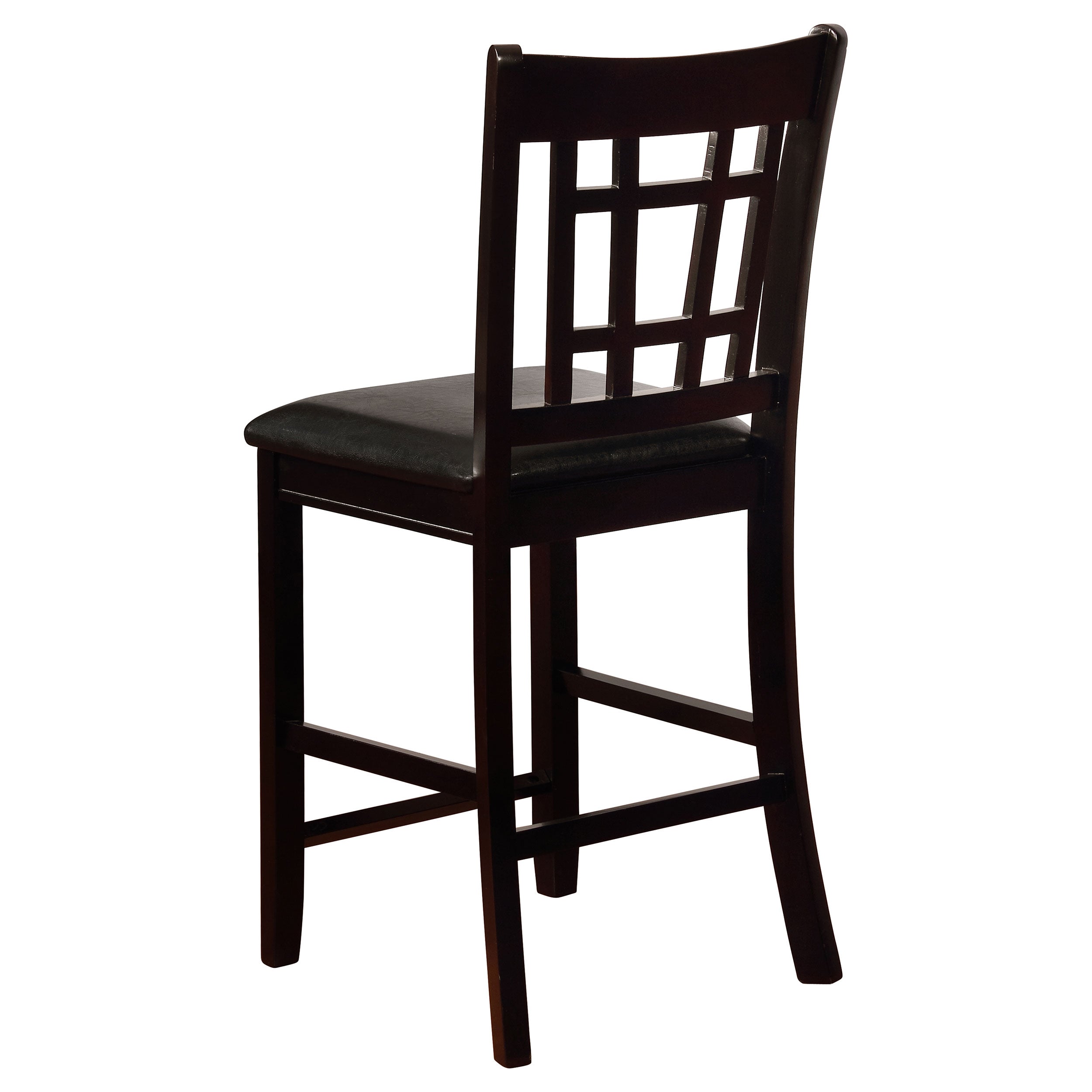 Lavon  Oval Counter Height Dining Set Espresso