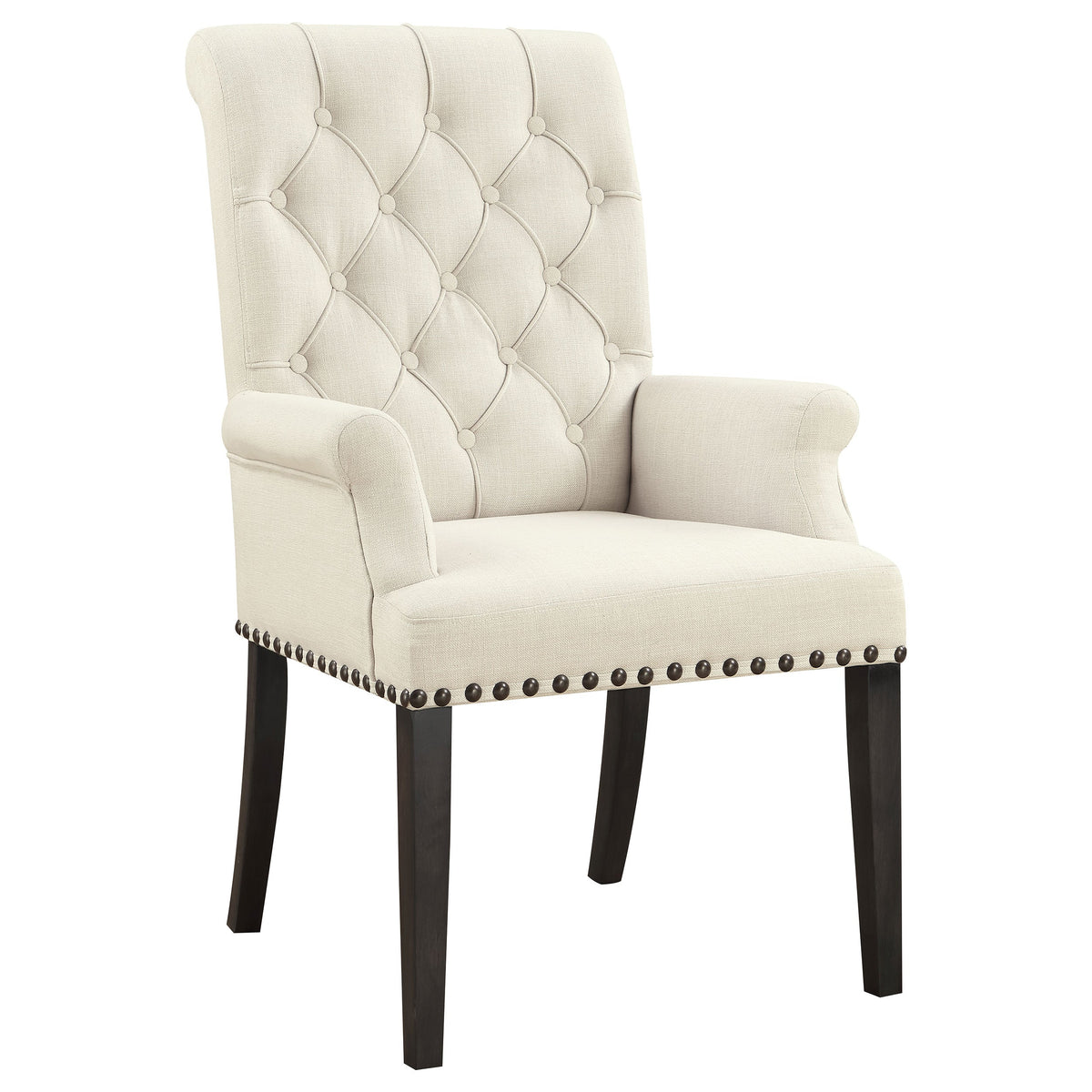 Alana Fabric Upholstered Dining Arm Chair