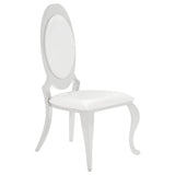 Anchorage  Round Stainless Steel Dining Set Chrome