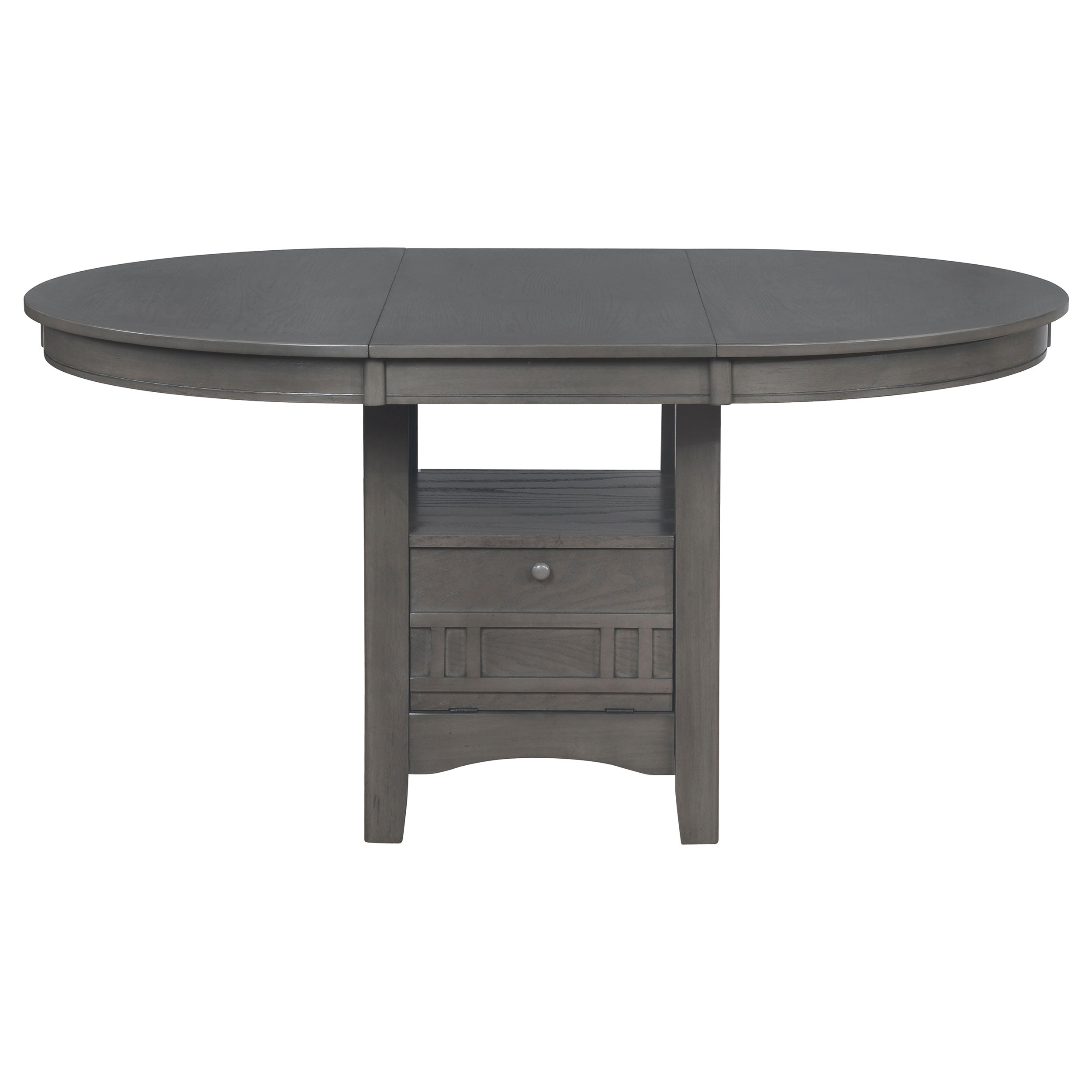 Lavon  Oval Counter Height Dining Set Light Chestnut