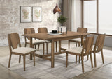 Crestmore  Rectangular Dining Table Set Walnut