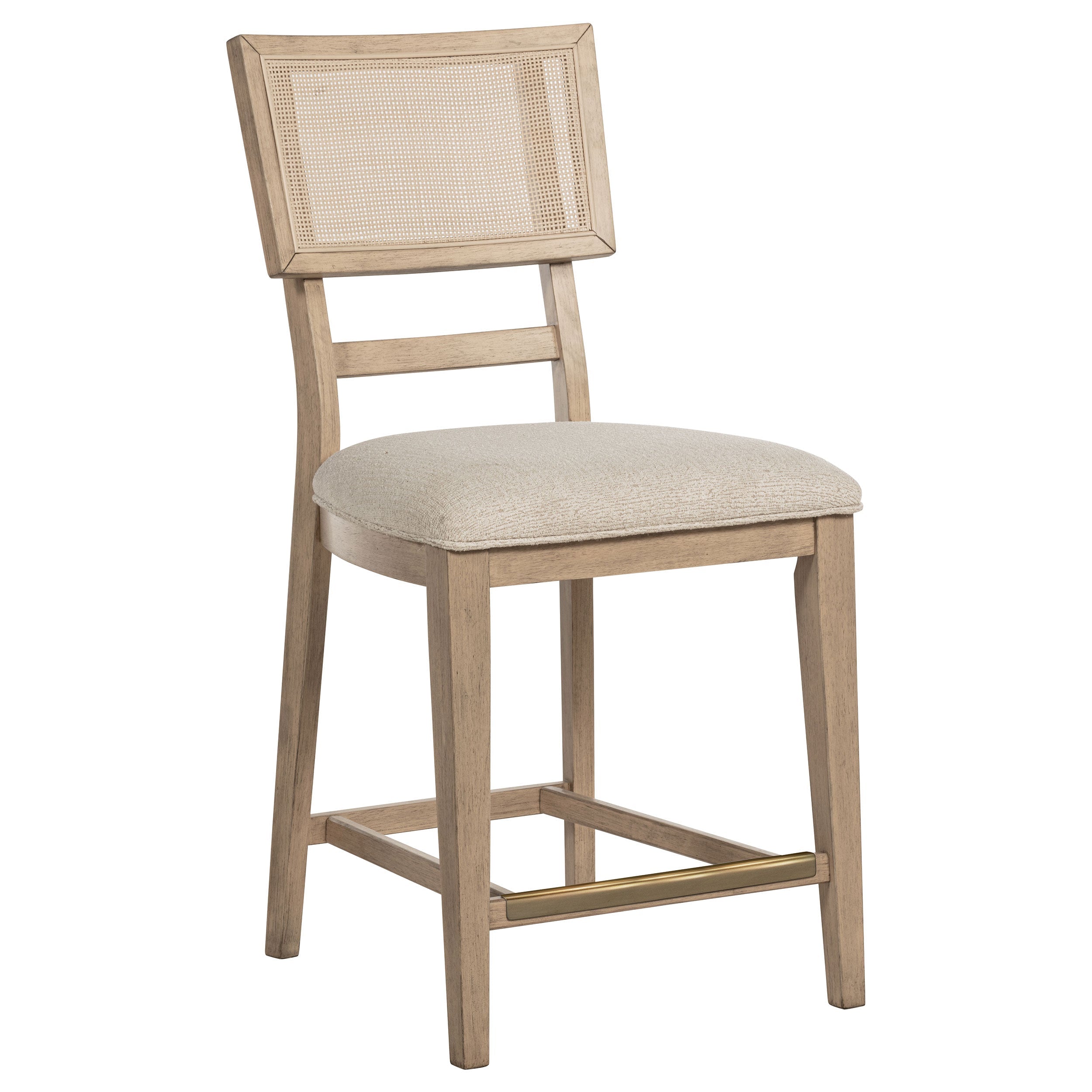 Kailani  Counter Dining Set with Cabinet Beige Oak