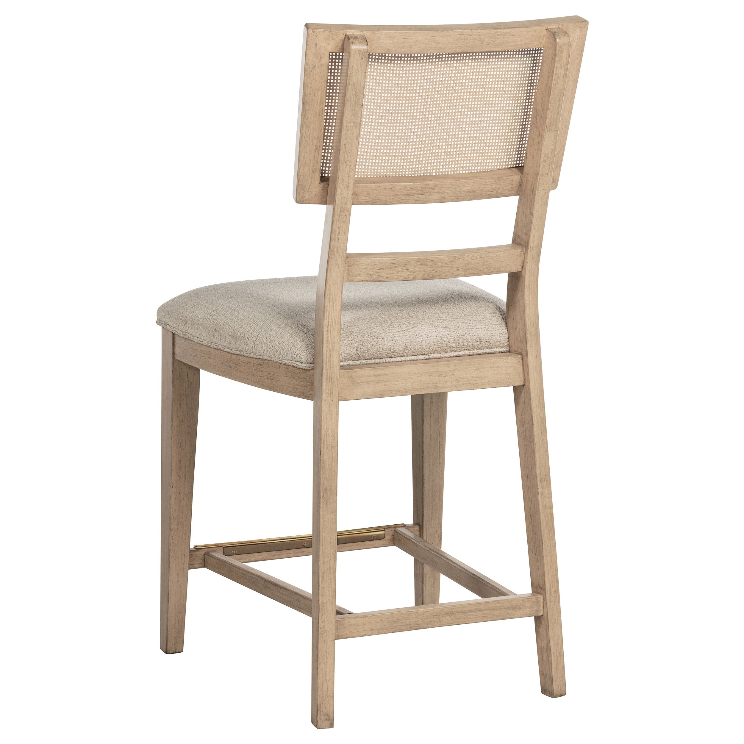 Kailani  Counter Dining Set with Cabinet Beige Oak