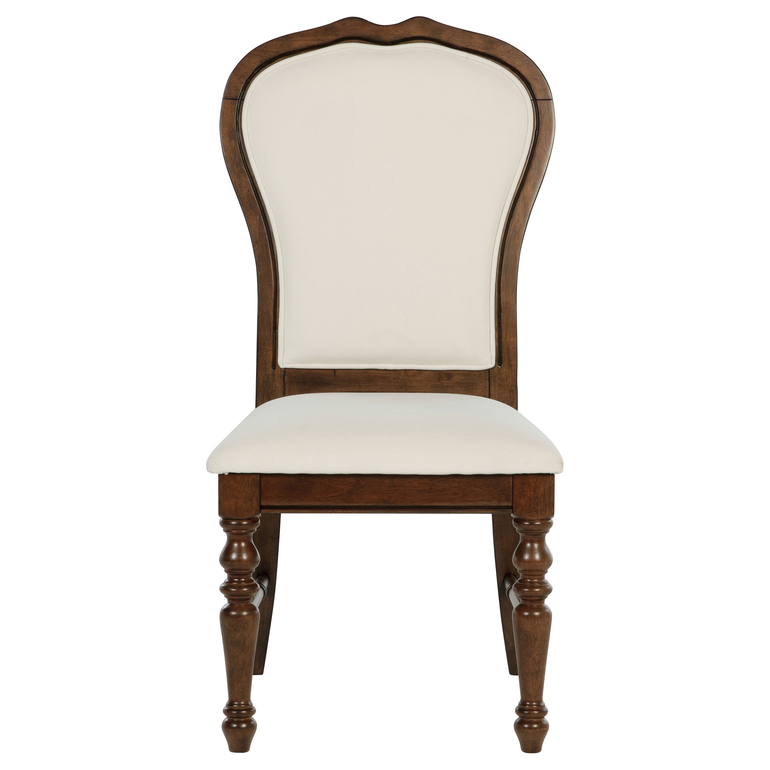 Landon 60-inch Round Dining Table Set Rich Brown