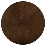 Landon 60-inch Round Wood Pedestal Dining Table Rich Brown