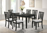 Appleton Rectangular Dining Set Distressed White