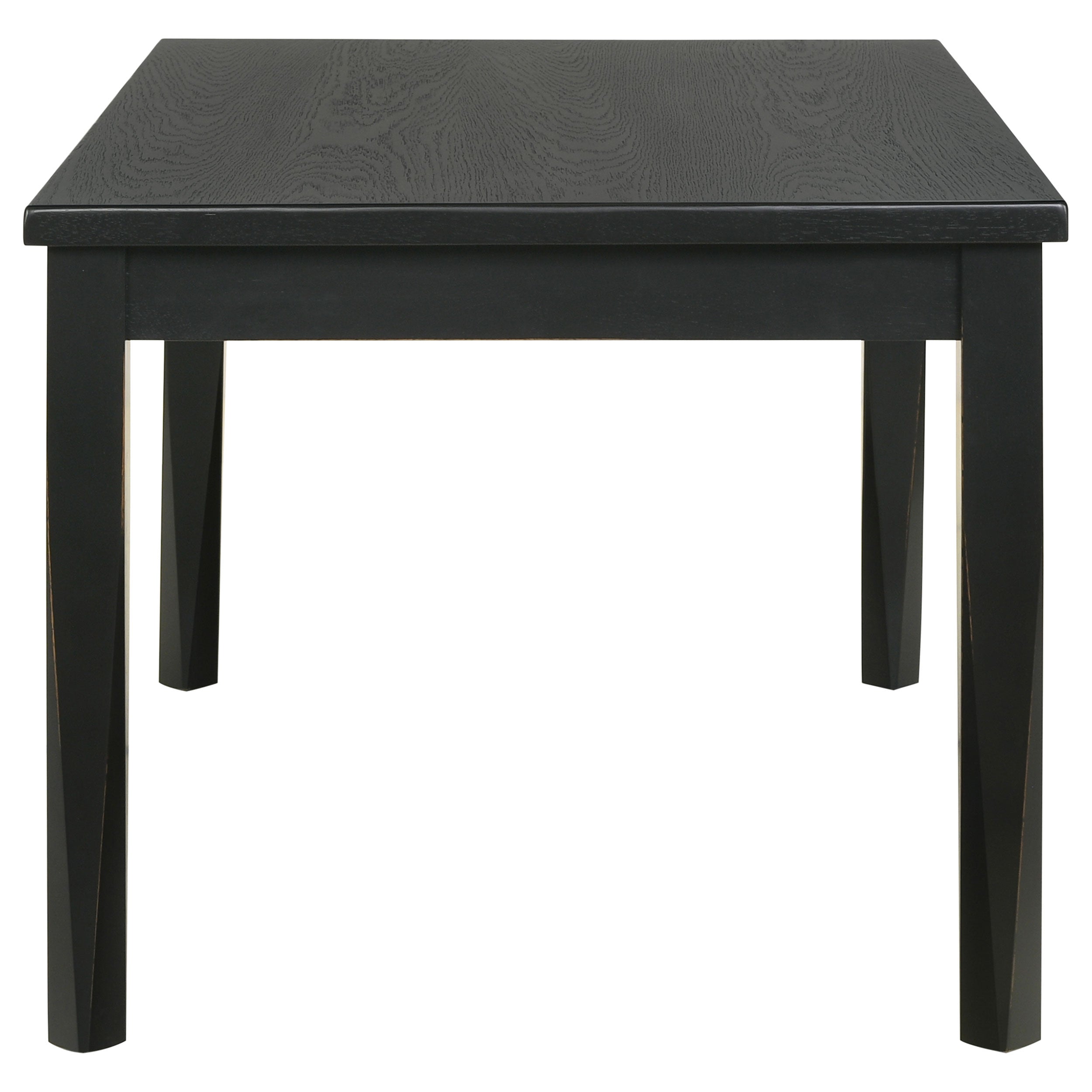 Appleton Rectangular 59-inch Dining Table Brown Brushed
