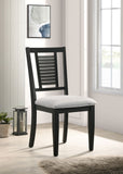 Appleton Wood Dining Side Chair Distressed White (Set of 2)