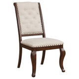 Brockway Upholstered Dining Chair Barley Brown (Set of 2)