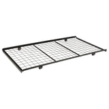 Eden Metal  Trundle Bed Black