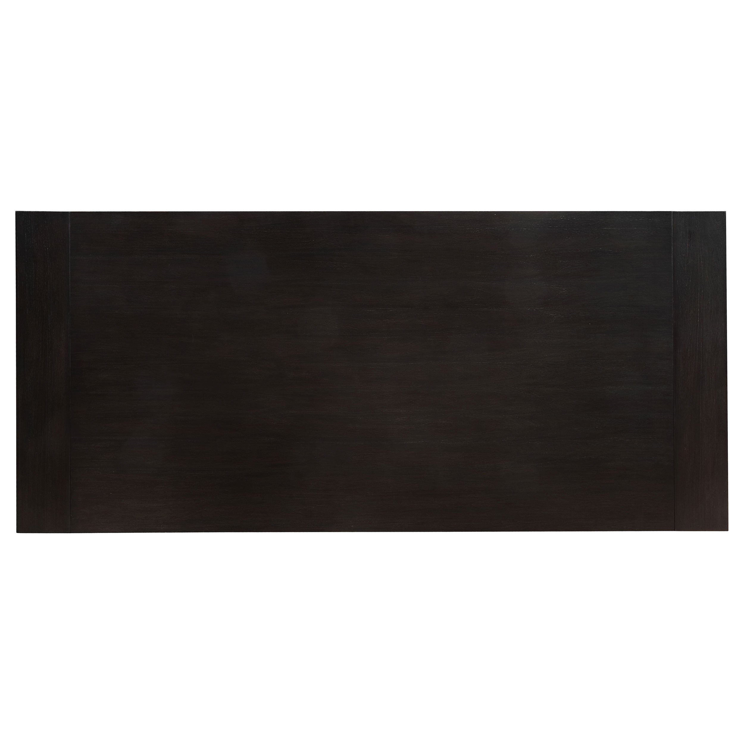 Phelps  Rectangular Dining Table Set Distressed Noir