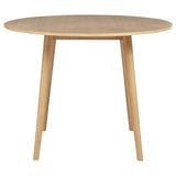 Andrews 48-inch Round Counter Height Dining Table Light Ash