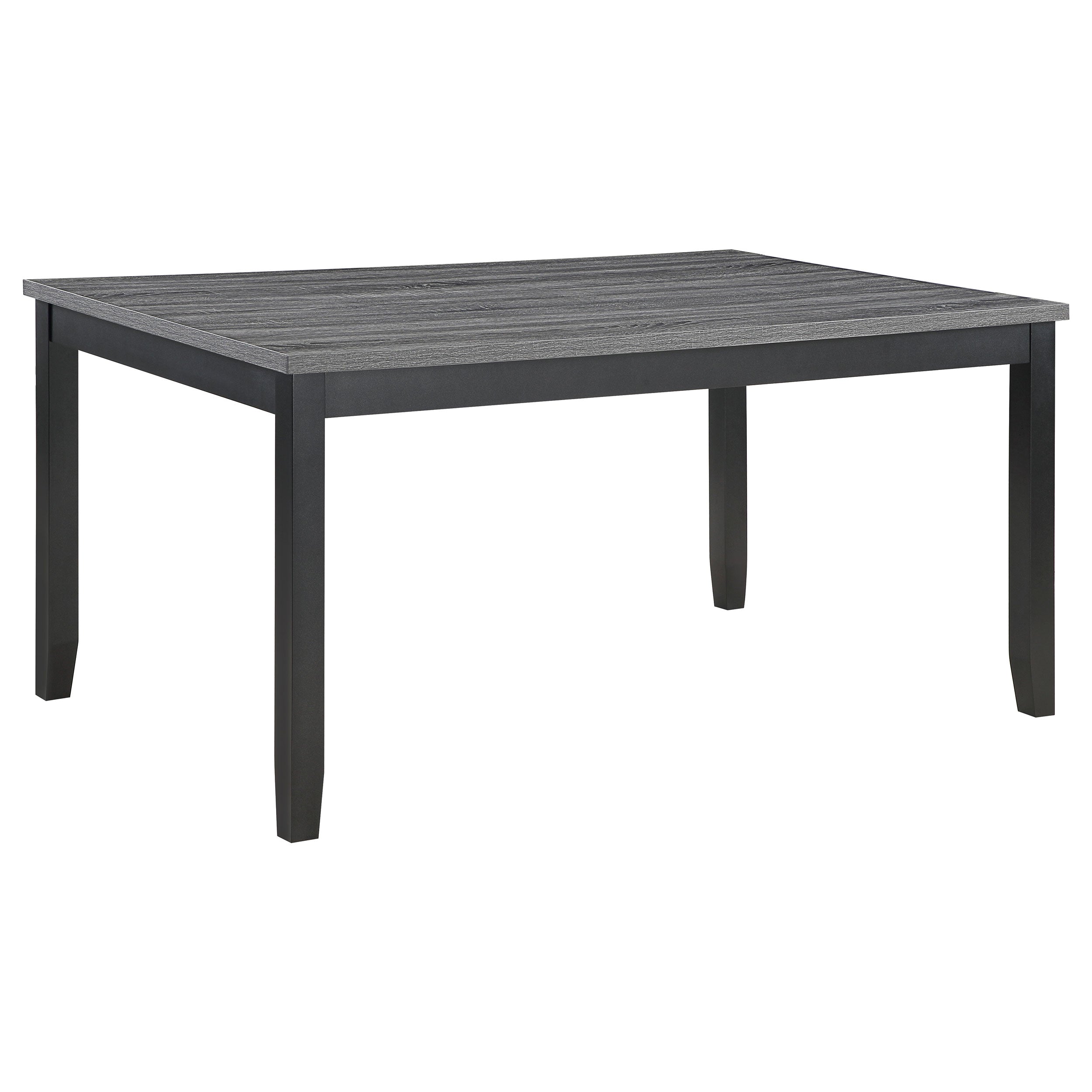 Barlow  Rectangular Dining Table Set Grey and Black