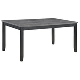 Barlow  Rectangular Dining Table Set Grey and Black
